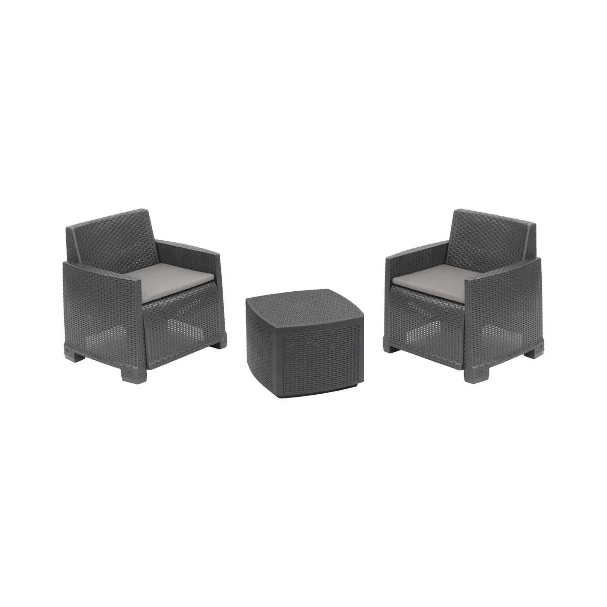 Set salotto da esterno Ari, 100% Made in Italy,<Dmora New