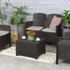 Set salotto da esterno Asiak, 100% Made in Italy,<Dmora Flash Sale
