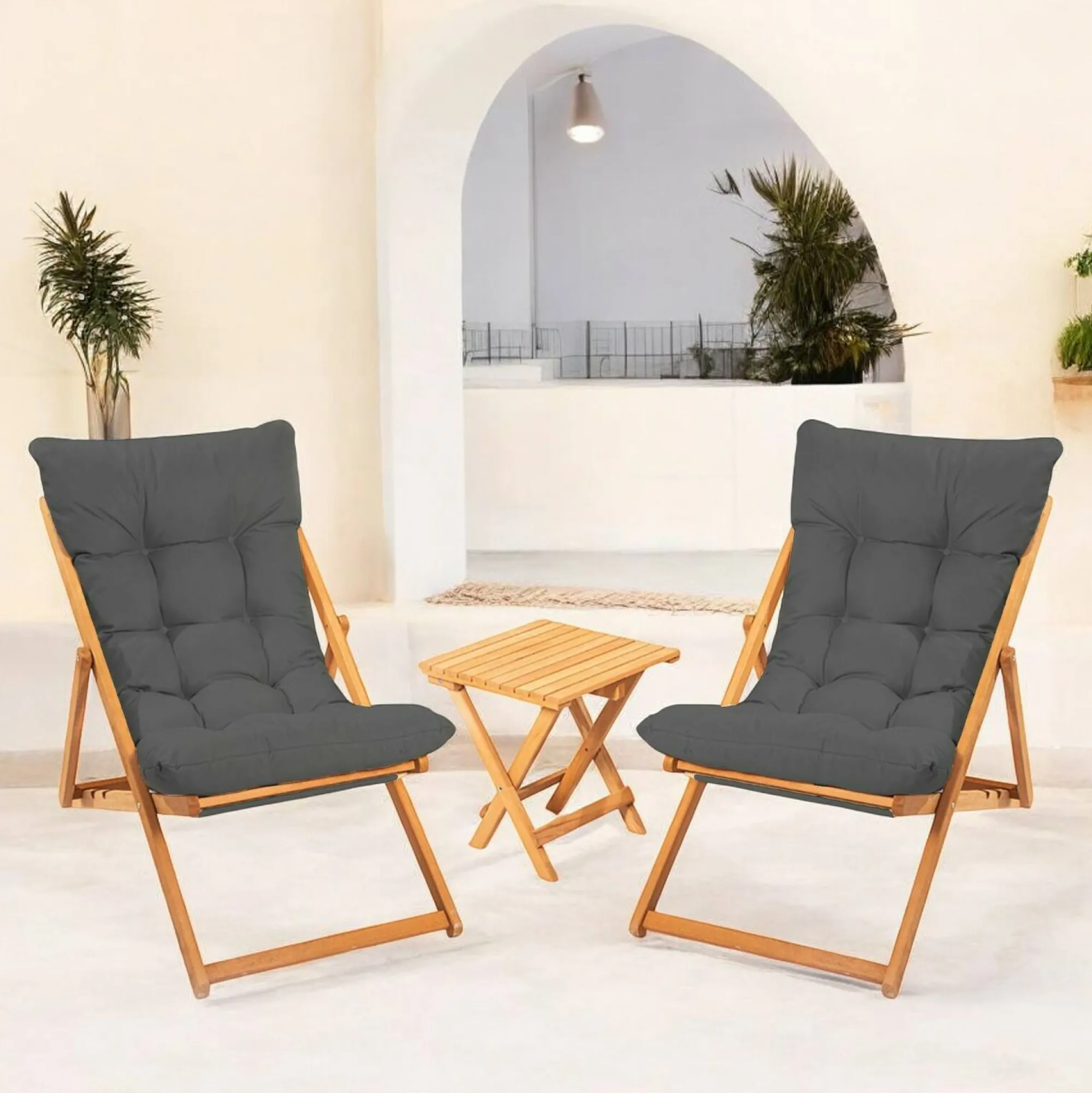 Set salotto da esterno Dpeschier,<Dmora Sale