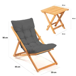 Set salotto da esterno Dpeschier,<Dmora Sale