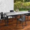 Set tavolo e sedie Arret, 100% Made in Italy,<Dmora Cheap