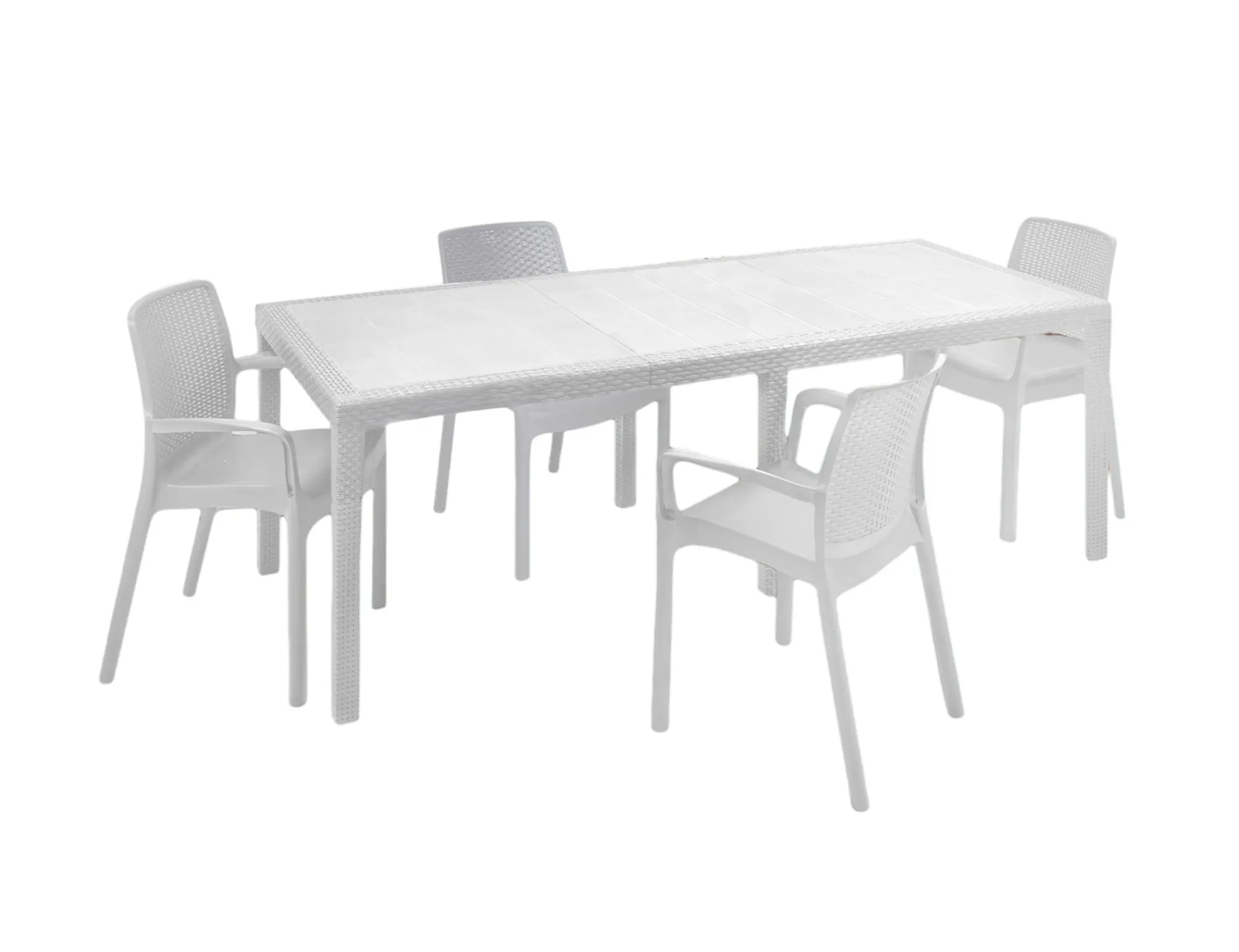 Set tavolo e sedie Arret, 100% Made in Italy,<Dmora Discount
