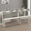 Set tavolo e sedie Auditore, 66x25h45 cm,<Dmora New
