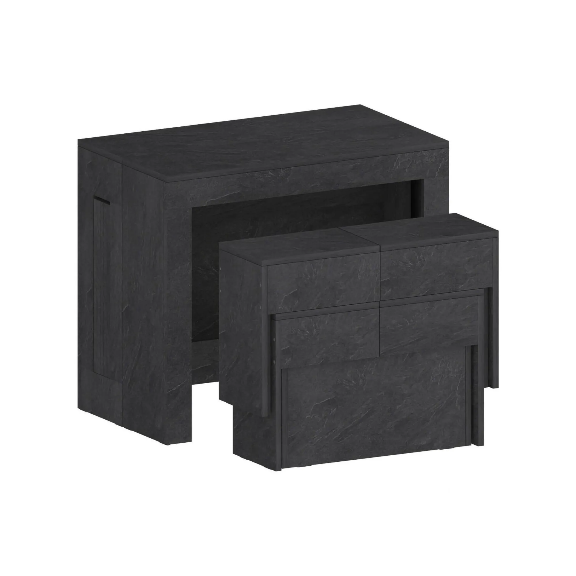 Set tavolo e sedie Auditore, 66x25h45 cm,<Dmora Online