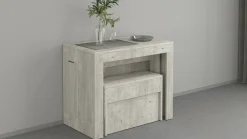 Set tavolo e sedie Badesi, 66x25h45 cm,<Dmora Best