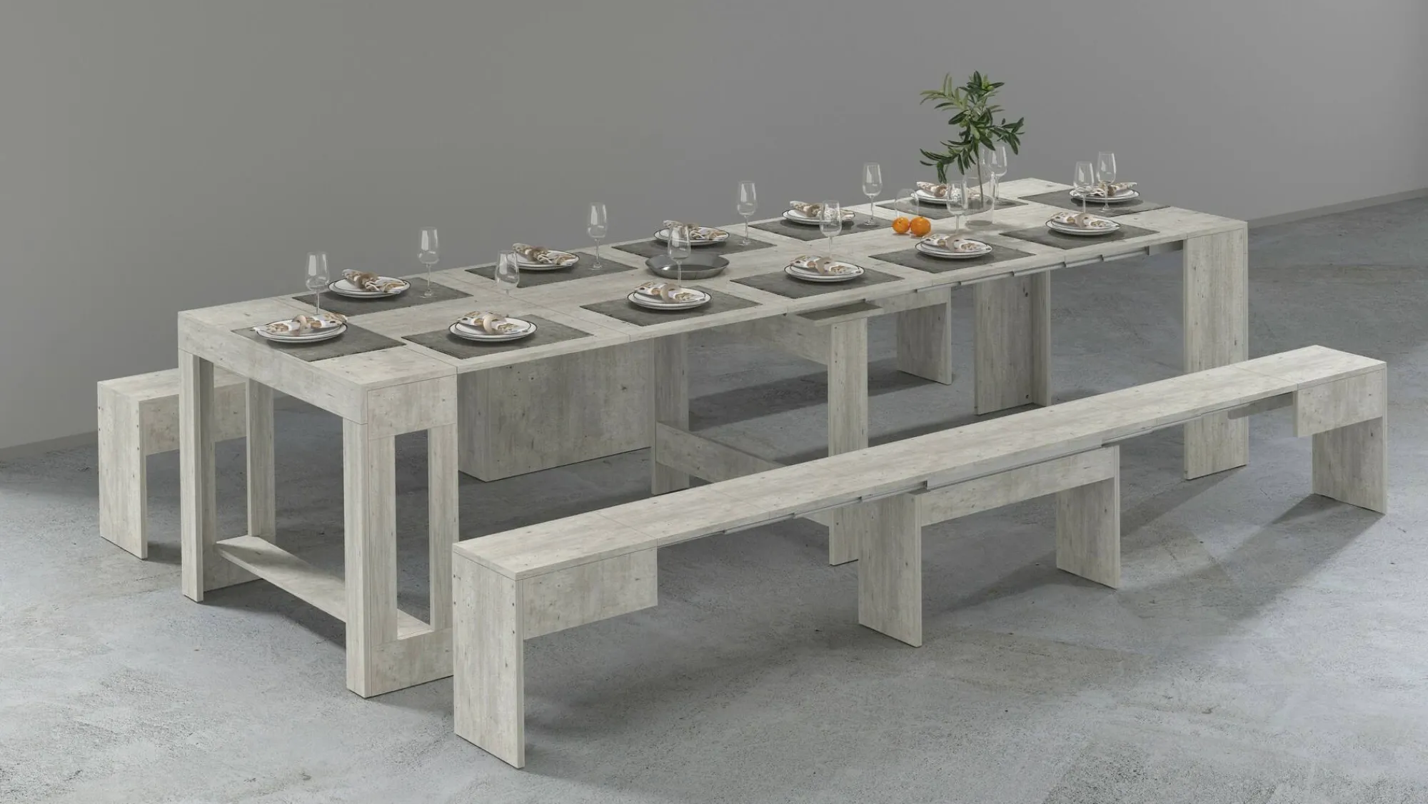 Set tavolo e sedie Dadamoni, 66x25h45 cm,<Dmora Store