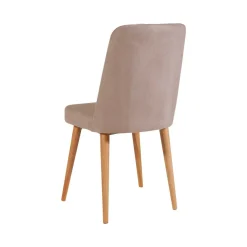 Set tavolo e sedie Dquagliat, Quercia e Cemento<Dmora Sale