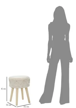 Sgabello Bridges, , 32x32 h41 cm<Dmora Online
