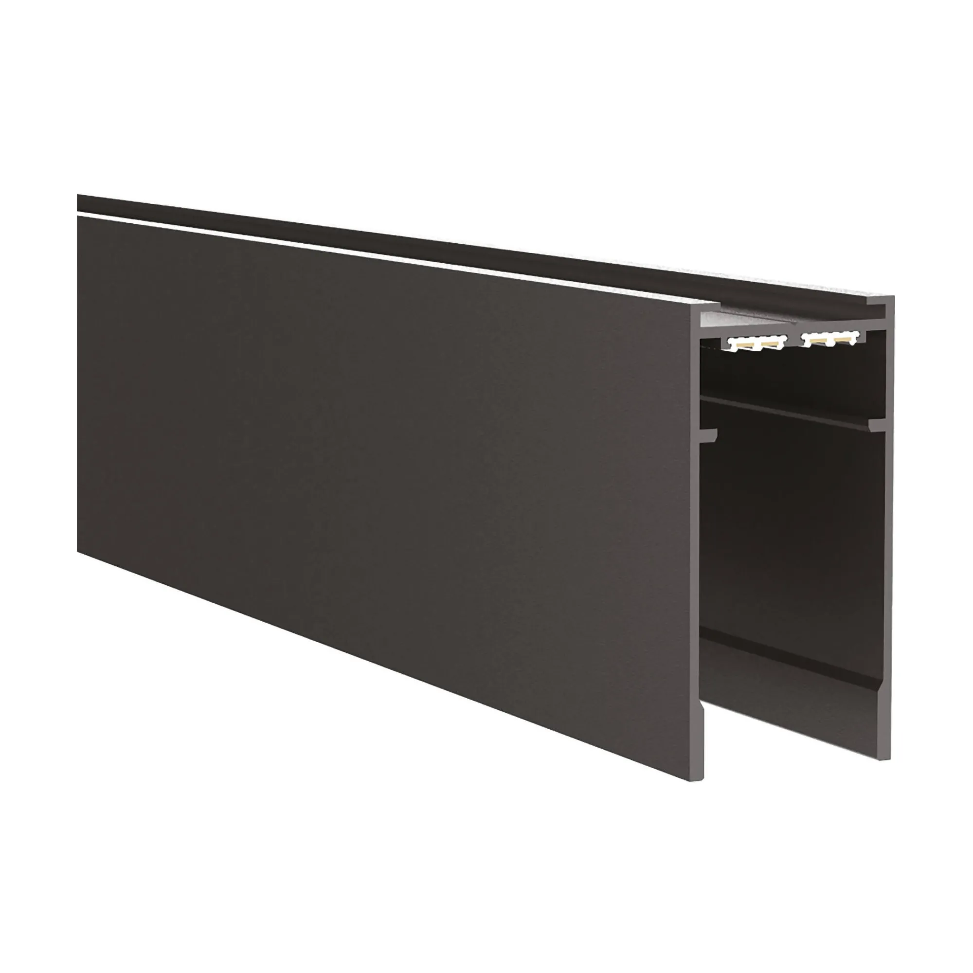 Sistema luce binario ARCA PROFILE 1000 mm SURFACE BK, 100 x 4 x h9 cm,<Dmora Fashion