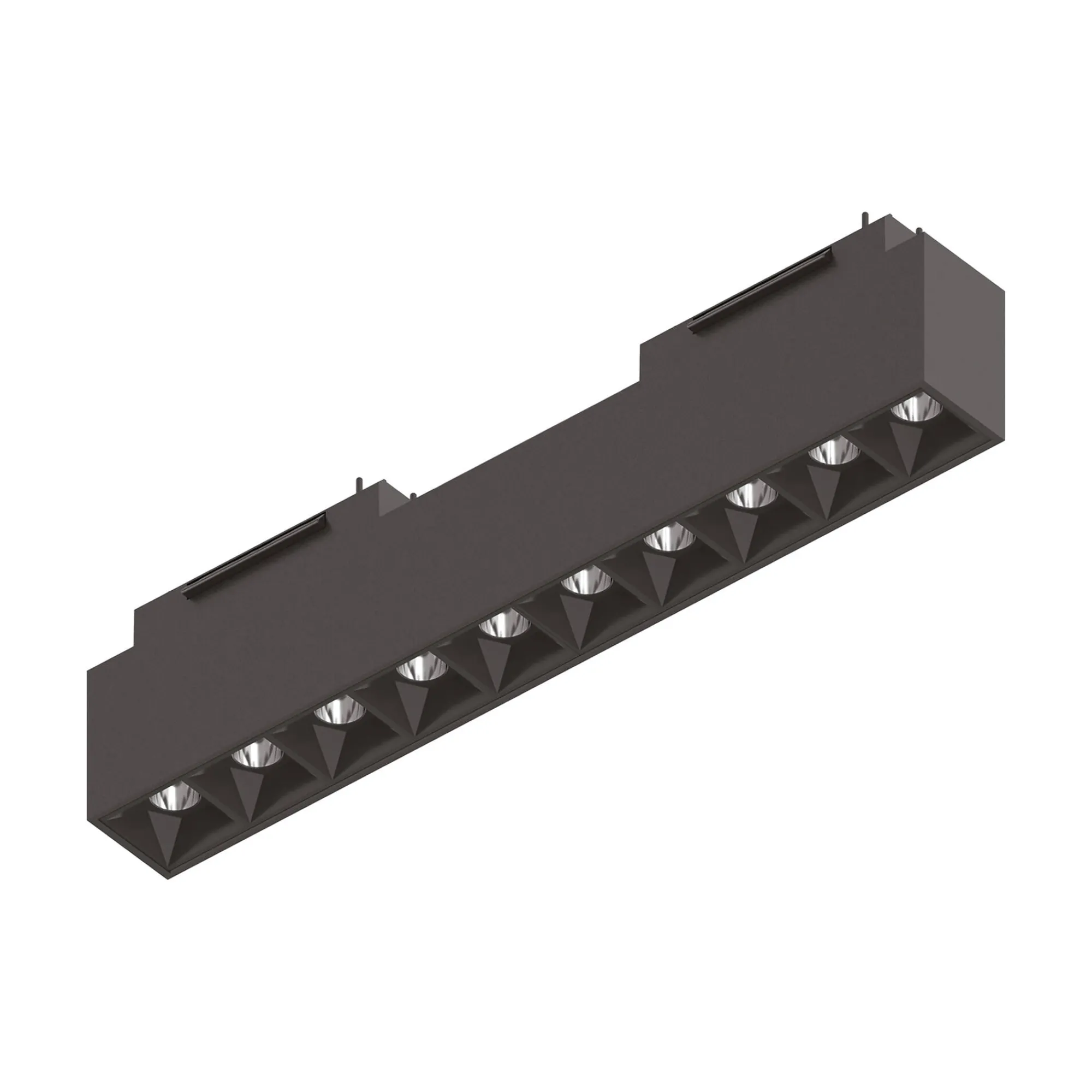 Sistema luce binario ARCA ACCENT 29W 3000K BK, 61 x 4 x h7 cm,<Dmora Cheap