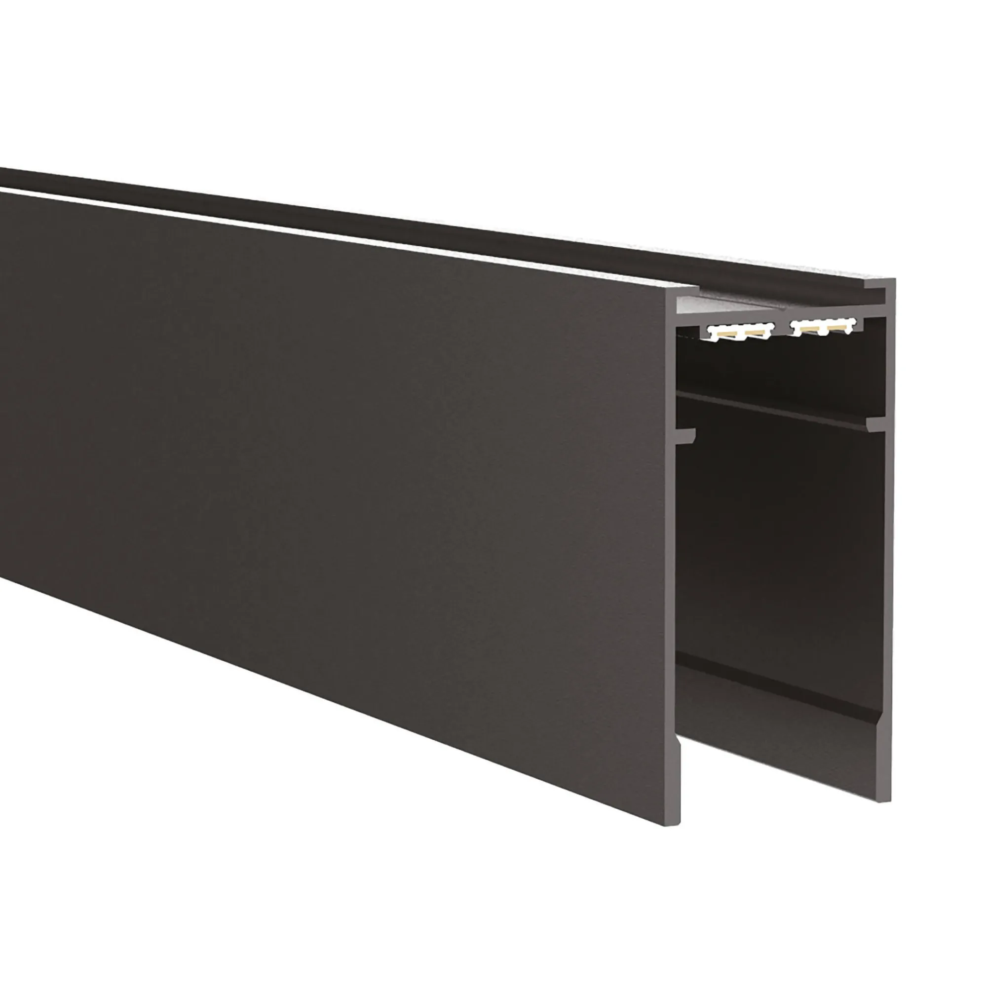 Sistema luce binario ARCA PROFILE 1000 mm SURFACE BK, 100 x 4 x h9 cm,<Dmora Fashion
