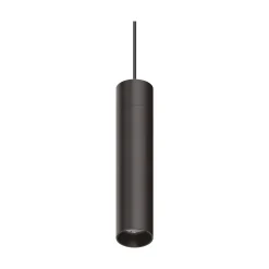 Sistema luce binario ARCA PENDANT 15W 3000K BK, 11 x 6 x h61 cm,<Dmora Store