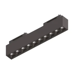 Sistema luce binario ARCA ACCENT 15W 4000K BK, 31 x 4 x h7 cm,<Dmora Sale