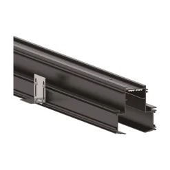 Sistema luce binario ARCA PROFILE 1000 mm RECESSED BK, 100 x 9 x h9 cm,<Dmora Fashion