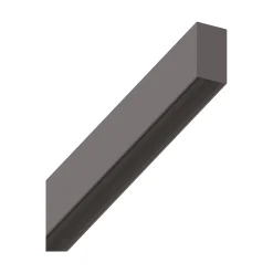 Sistema luce binario EGO PROFILE HIGH 2000 mm BK, 200 x 3 x h5 cm,<Dmora Cheap