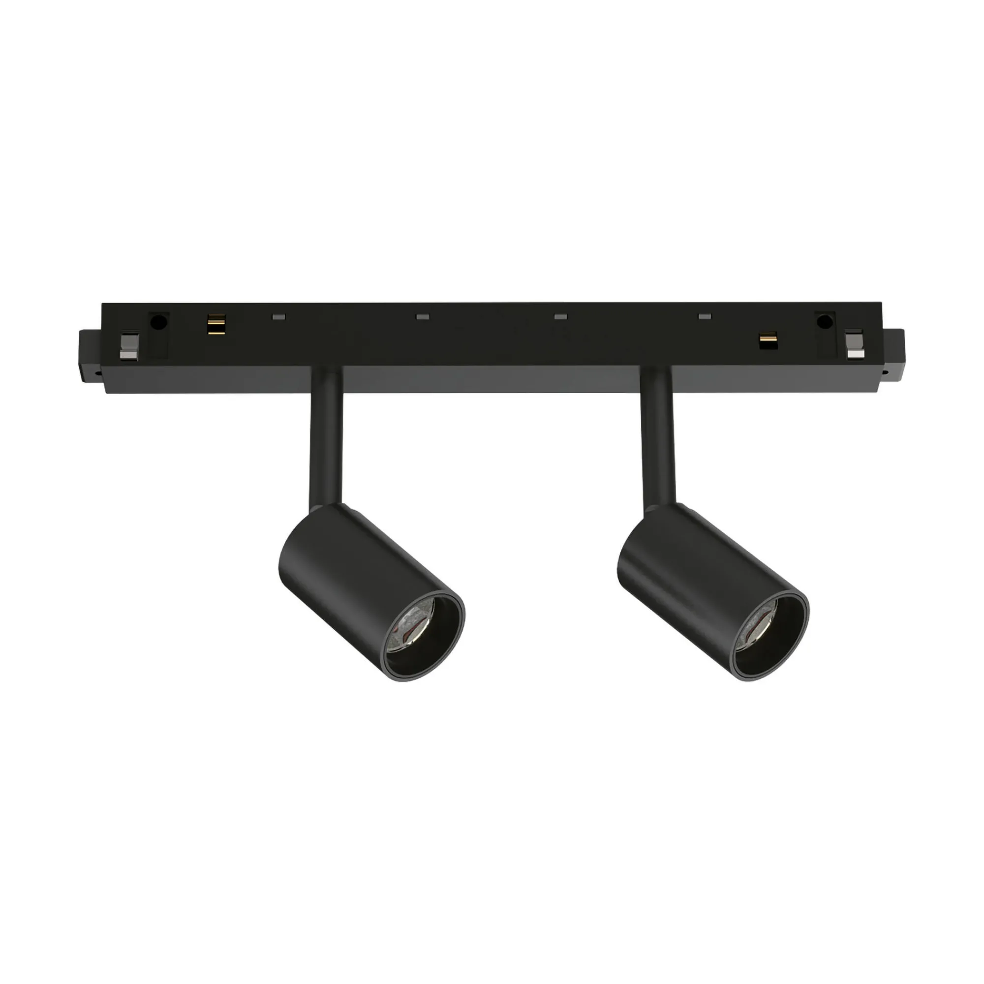 Sistema luce binario EGO TRACK DOUBLE 05W 3000K 1-10V BK, 19 x 3 x h10 cm,<Dmora Hot