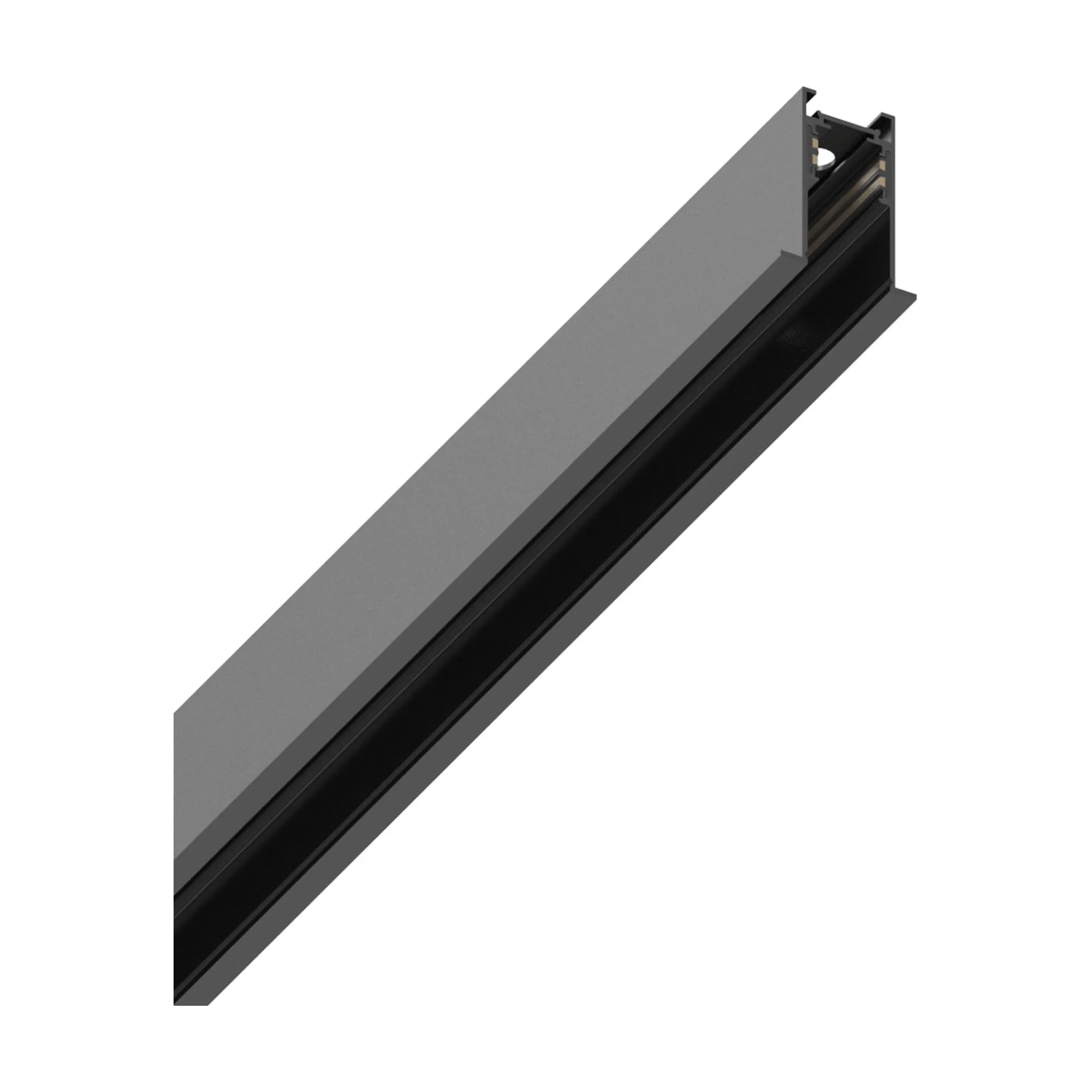 Sistema luce binario EGO PROFILE RECESSED TRIM 1000 mm BK, 100 x 4 x h5 cm,<Dmora Shop