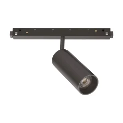 Sistema luce binario EGO TRACK SINGLE 12W 3000K ON-OFF BK, 19 x 4 x h16 cm,<Dmora Best Sale