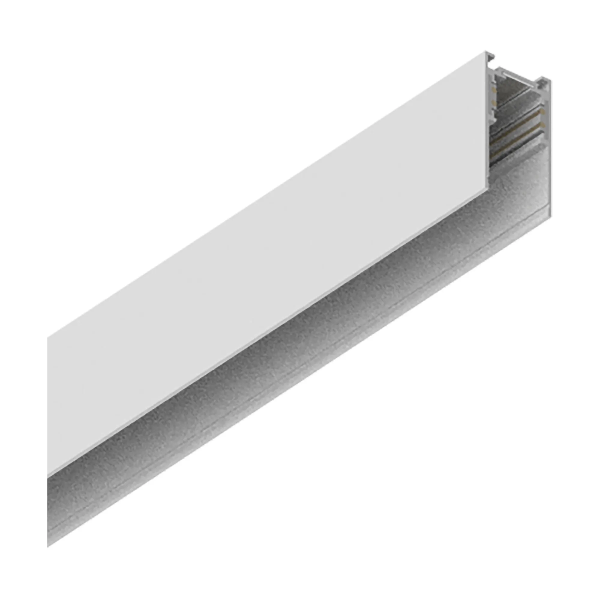 Sistema luce binario EGO PROFILE HIGH 2000 mm WH, 200 x 3 x h5 cm,<Dmora Store