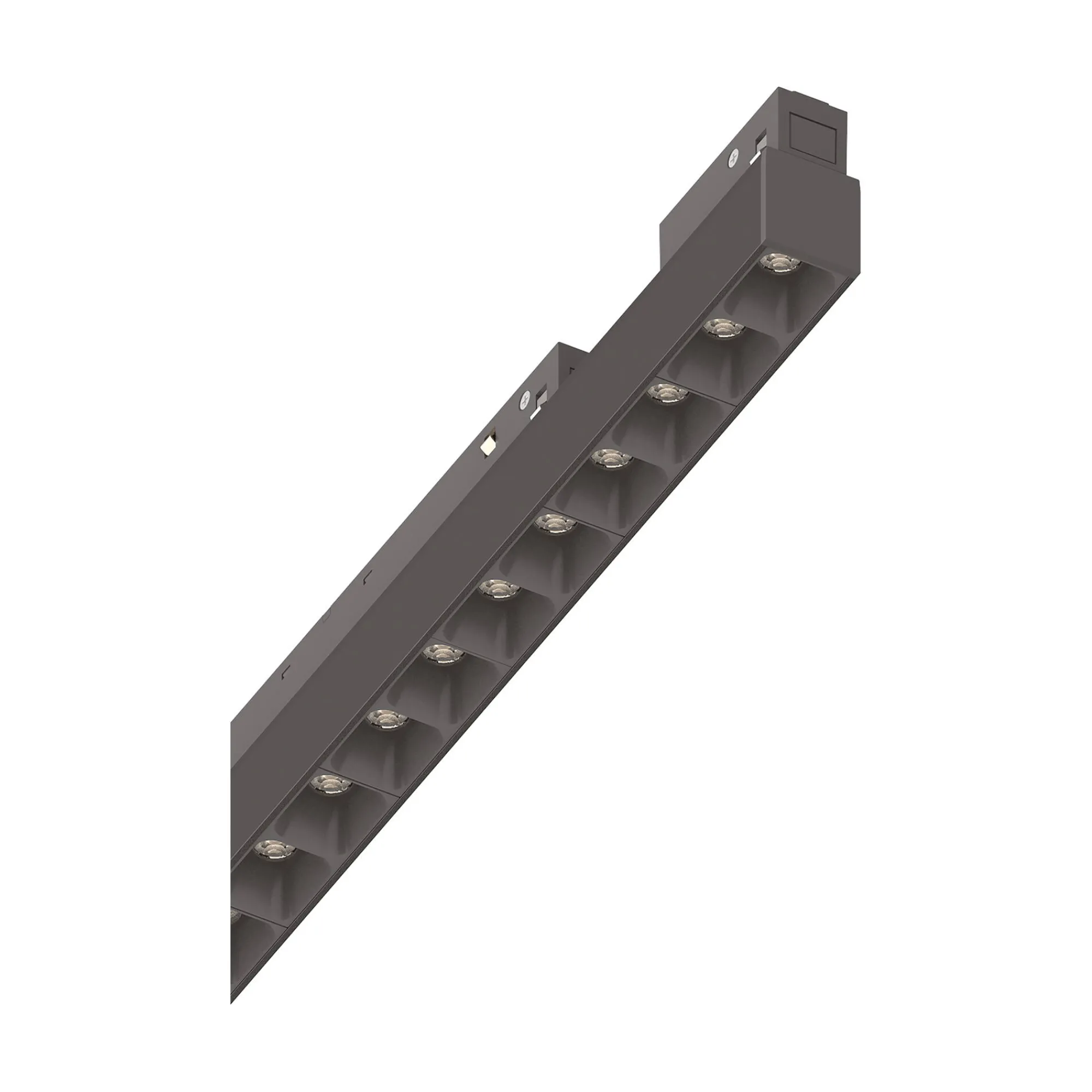 Sistema luce binario EGO ACCENT 13W 4000K ON-OFF BK, 19 x 2 x h4 cm,<Dmora New