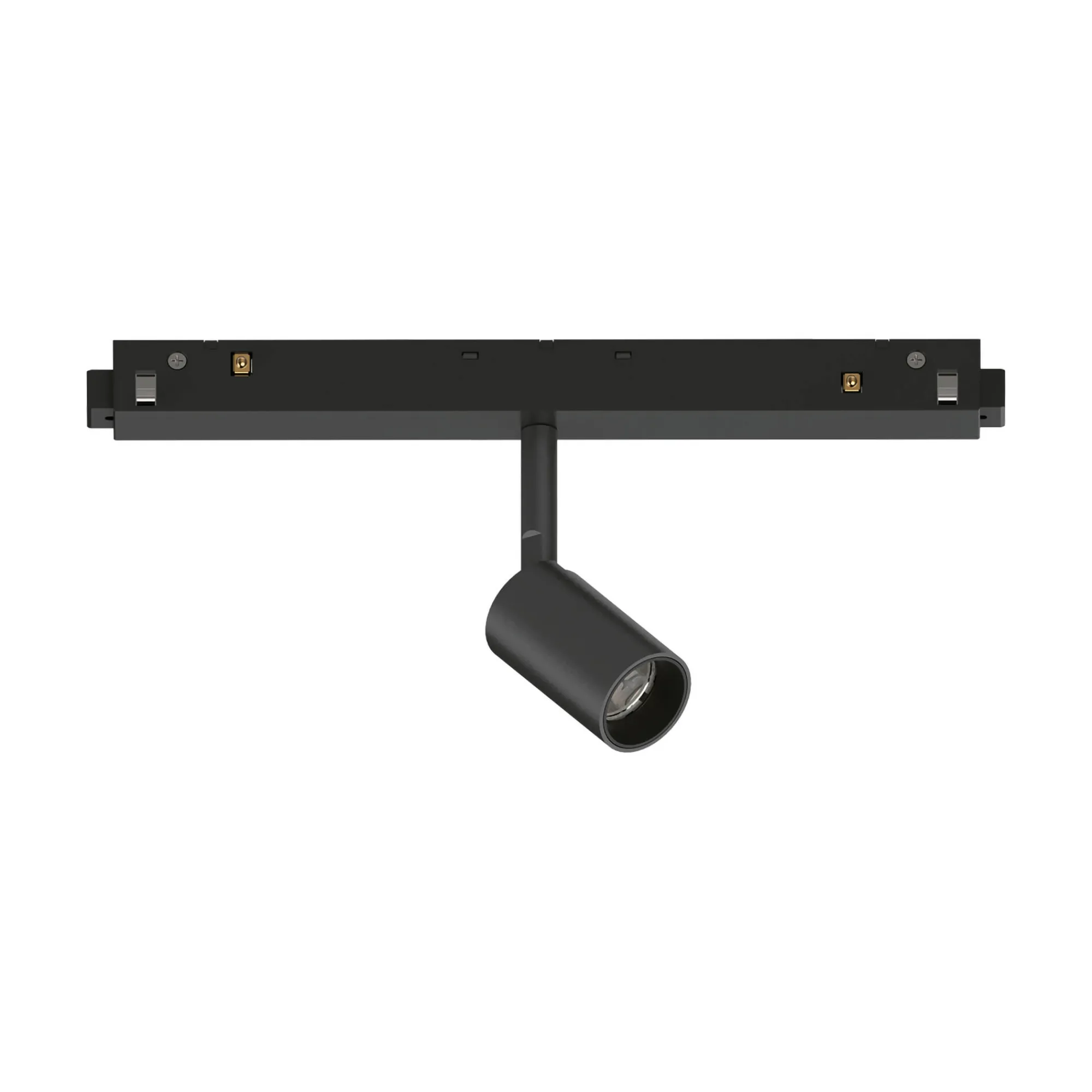 Sistema luce binario EGO TRACK SINGLE 03W 3000K ON-OFF BK, 19 x 3 x h10 cm,<Dmora Shop