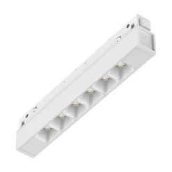 Sistema luce binario EGO ACCENT 07W 3000K 1-10V WH, 19 x 2 x h4 cm,<Dmora Shop