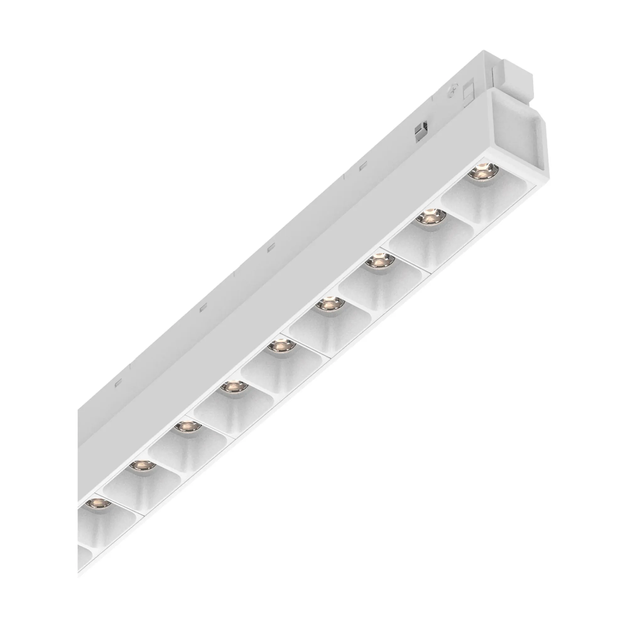 Sistema luce binario EGO ACCENT 13W 3000K DALI WH, 28 x 2 x h4 cm,<Dmora Cheap