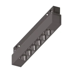 Sistema luce binario EGO ACCENT 07W 3000K ON-OFF BK, 19 x 2 x h4 cm,<Dmora Discount