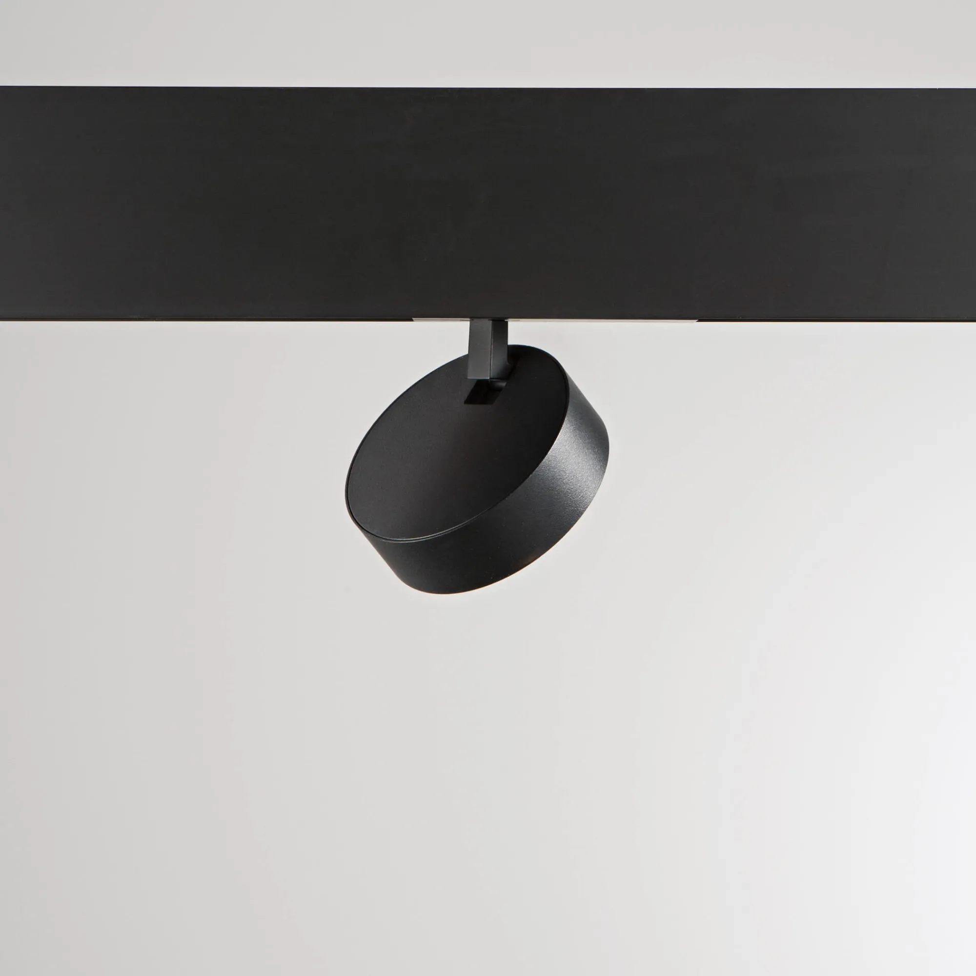 Sistema luce binario EGO TRACK FLAT SINGLE 09W 3000K ON-OFF BK, 19 x 5 x h14 cm,<Dmora Cheap