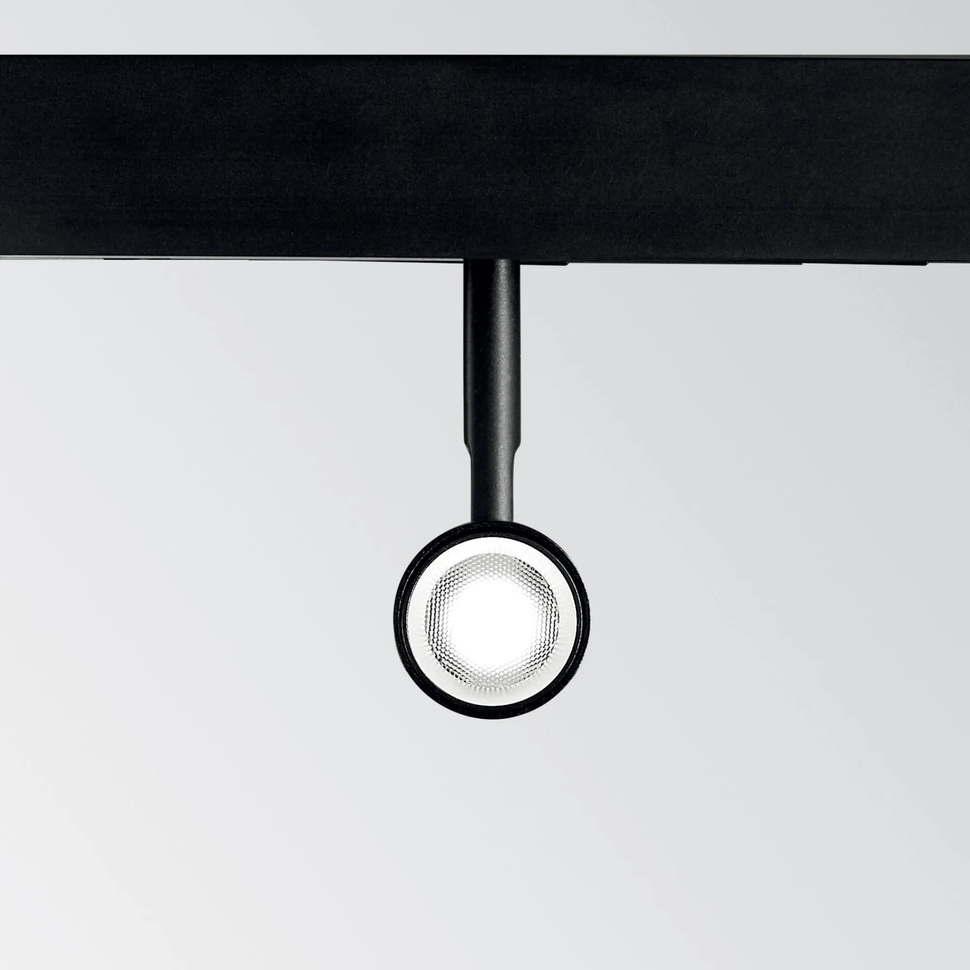 Sistema luce binario EGO TRACK SINGLE 03W 3000K ON-OFF BK, 19 x 3 x h10 cm,<Dmora Shop