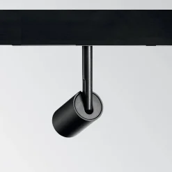 Sistema luce binario EGO TRACK SINGLE 03W 3000K ON-OFF BK, 19 x 3 x h10 cm,<Dmora Shop