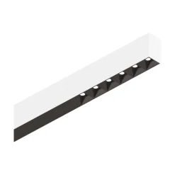 Sistema luce binario FLUO ACCENT 1200 4000K WH, 121 x 5 x h8 cm,<Dmora Cheap