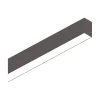 Sistema luce binario FLUO WIDE 1800 4000K BK, 181 x 5 x h8 cm,<Dmora Hot