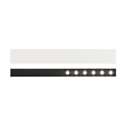 Sistema luce binario FLUO ACCENT 1800 3000K WH, 181 x 5 x h8 cm,<Dmora Clearance