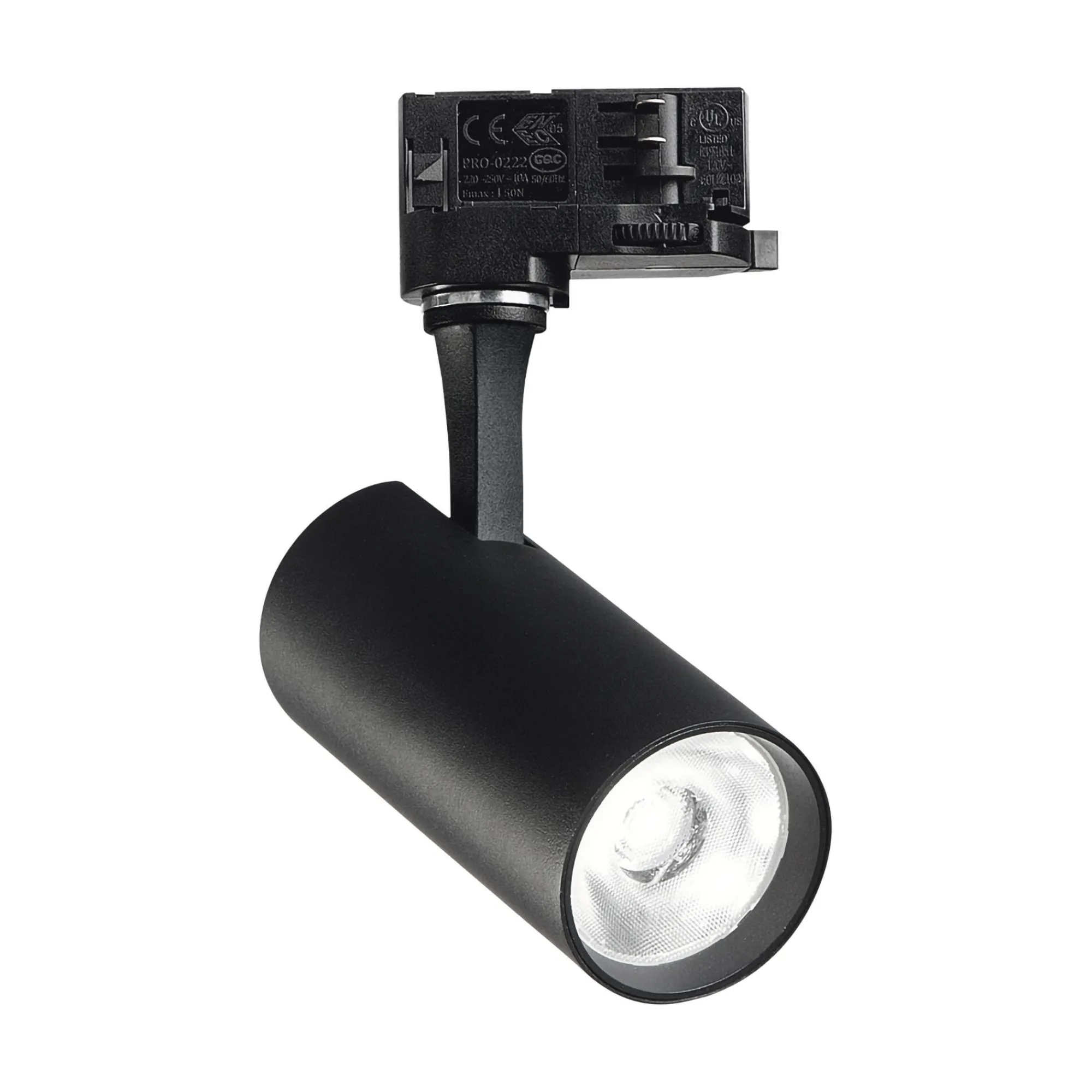 Sistema luce binario FOX 15W CRI90 4000K ON-OFF BK, 8 x 6 x h17 cm,<Dmora Best