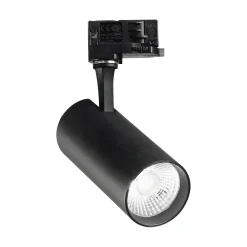 Sistema luce binario FOX 25W CRI80 4000K ON-OFF BK, 8 x 7 x h21 cm,<Dmora Clearance