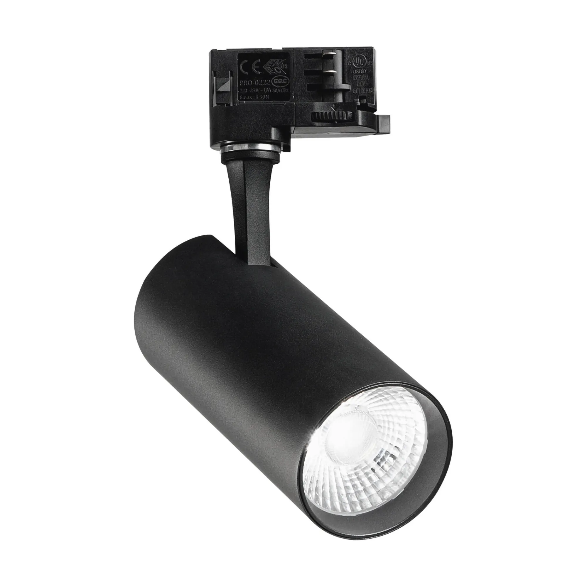 Sistema luce binario FOX 25W CRI80 4000K ON-OFF BK, 8 x 7 x h21 cm,<Dmora Clearance