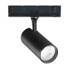 Sistema luce binario FOX 25W CRI90 3000K 1-10V BK, 27 x 8 x h23 cm,<Dmora Cheap