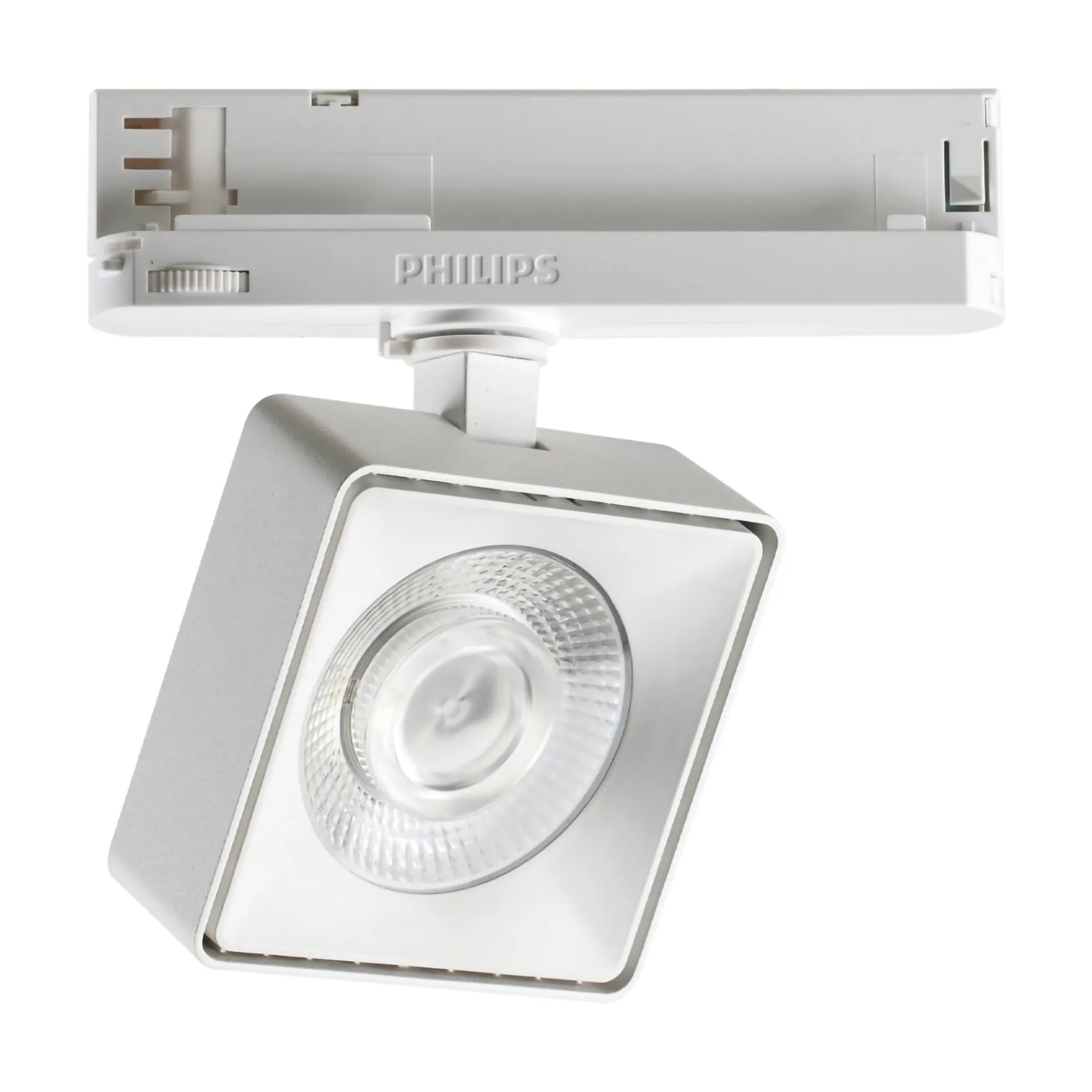 Sistema luce binario POV TRACK SQUARE WH, 16 x 4 x h16 cm,<Dmora Shop