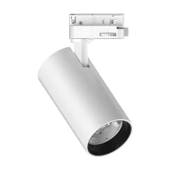 Sistema luce binario QUICK 21W CRI90 3000K ON-OFF WH, 7 x 9 x h22 cm,<Dmora Hot