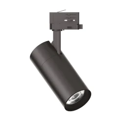 Sistema luce binario QUICK 28W CRI90 4000K ON-OFF BK, 9 x 9 x h30 cm,<Dmora Sale