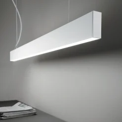Sistema luce binario STEEL WIDE 3000K WH, 107 x 4 x h8 cm,<Dmora Discount