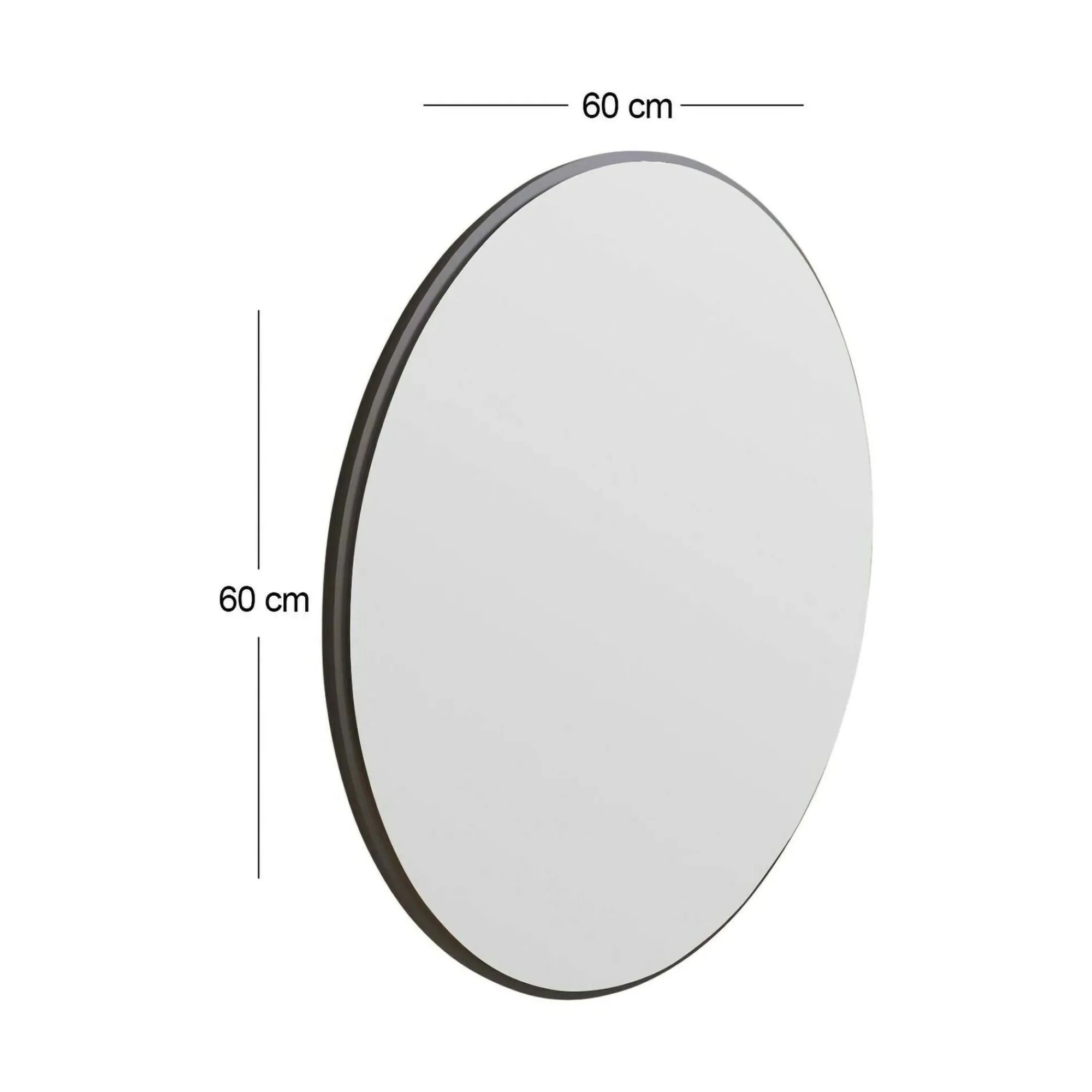 Specchio Adelasia, 60x2h60 cm,<Dmora Hot