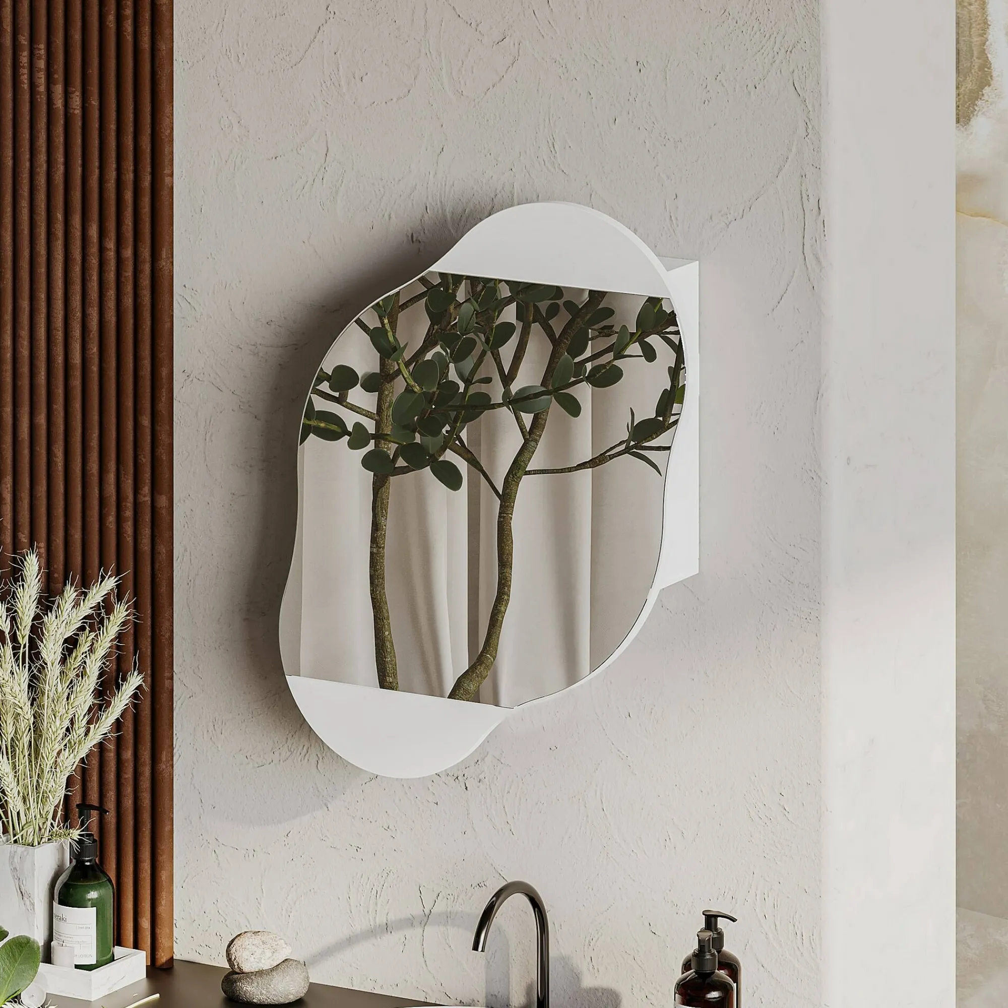 Specchio Asterisco, 60x13 h75 cm,<Dmora Flash Sale