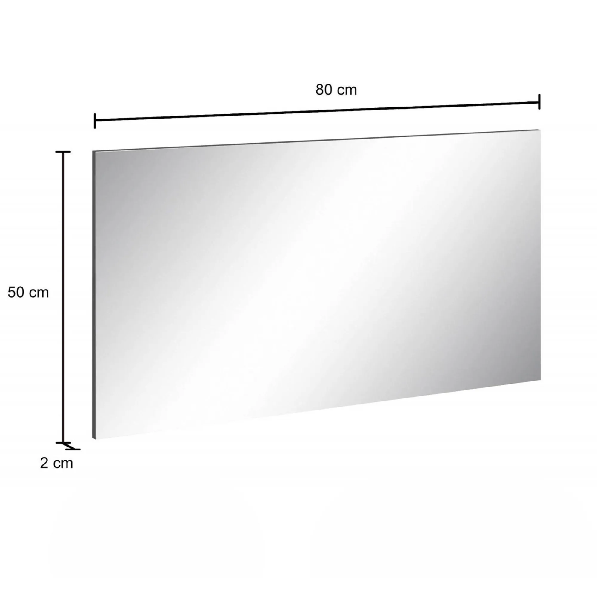 Specchio Deanna, cm 80x2h60,<Dmora Best Sale