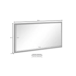 Specchio Dmara, cm 120x2h60,<Dmora Shop