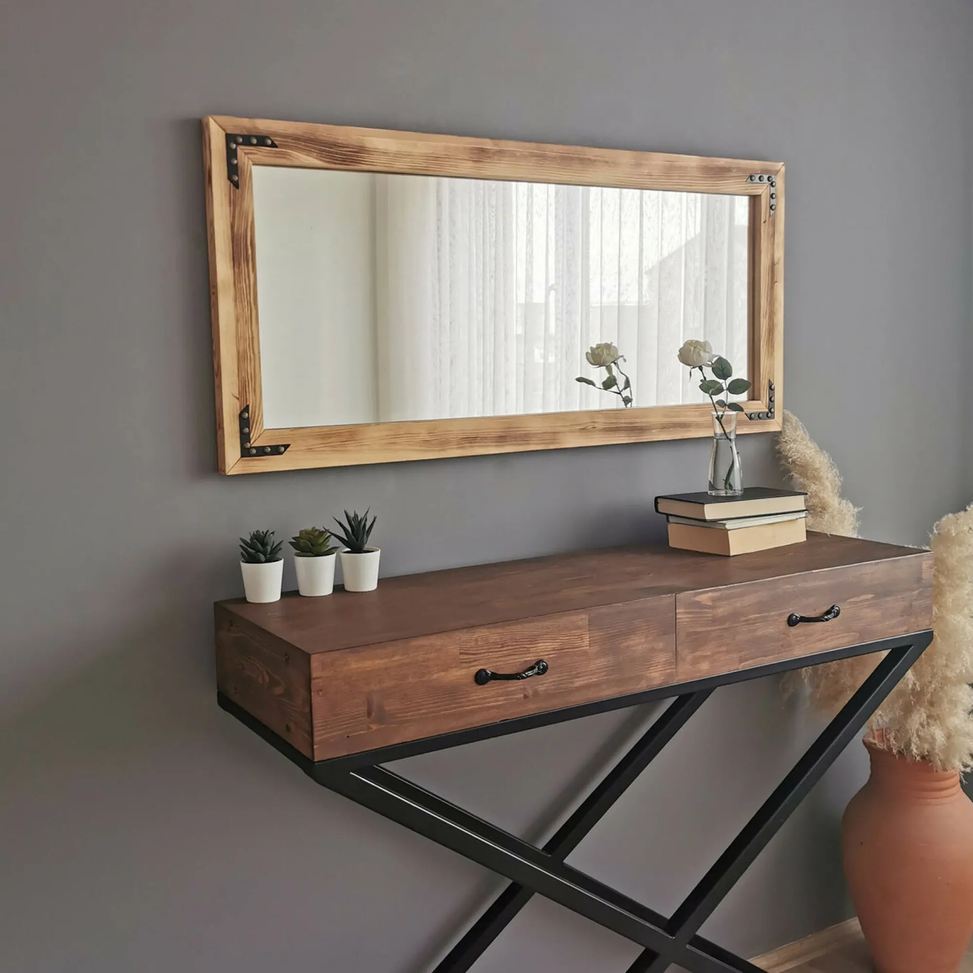 Specchio Dmazzaferr, 110x3 h50 cm,<Dmora Discount