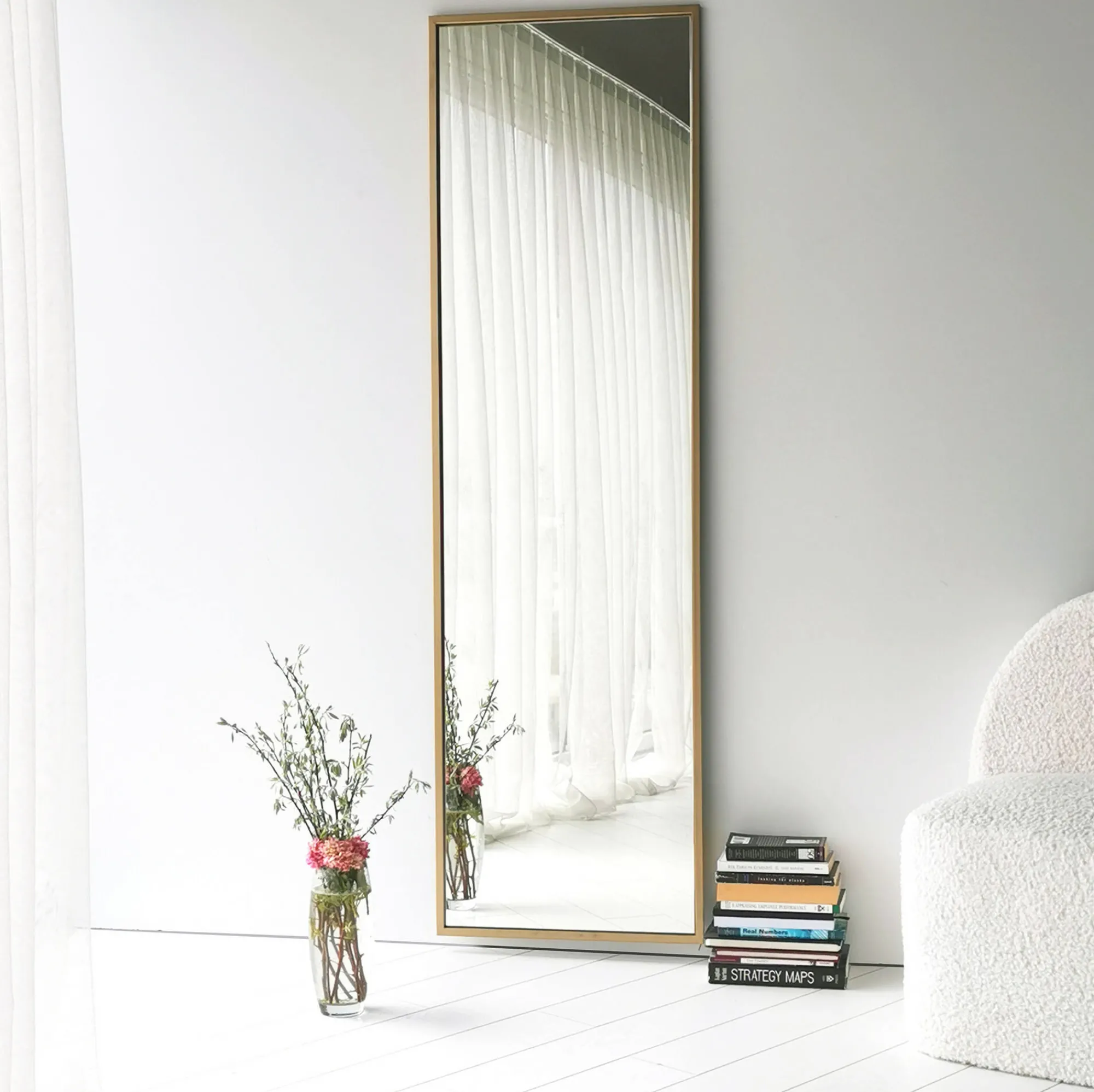 Specchio Dmontorfan, 50x60 h170 cm,<Dmora New