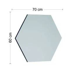 Specchio Kongrey, 70x2h60 cm,<Dmora Fashion