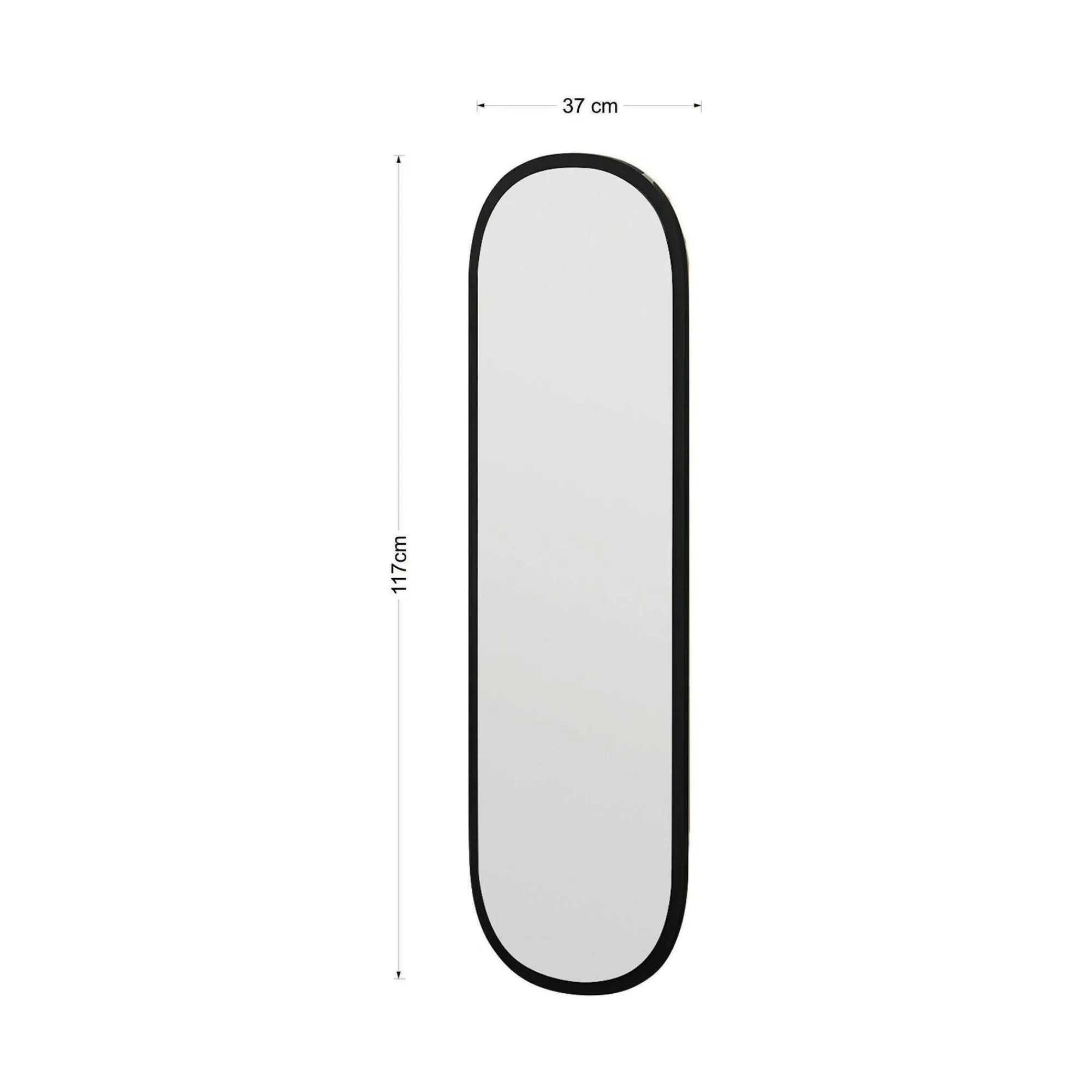 Specchio Korban, 40x2h120 cm,<Dmora Store